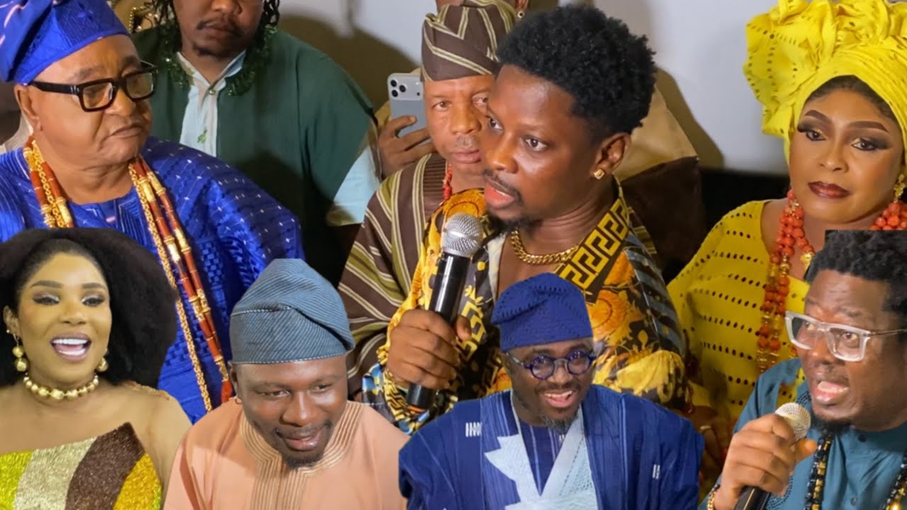 SEE HOW MASOYINBO,MUYIWA ADEMOLA,KAMO,QUEEN MOTHER IYABO OJO,FEMI ADEBAYO GIVE FULL SUPP TO JIDE KOS