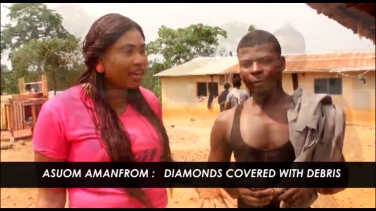 ASUOM AMANFROM - DIAMONDS COVERED WITH DEBRIS