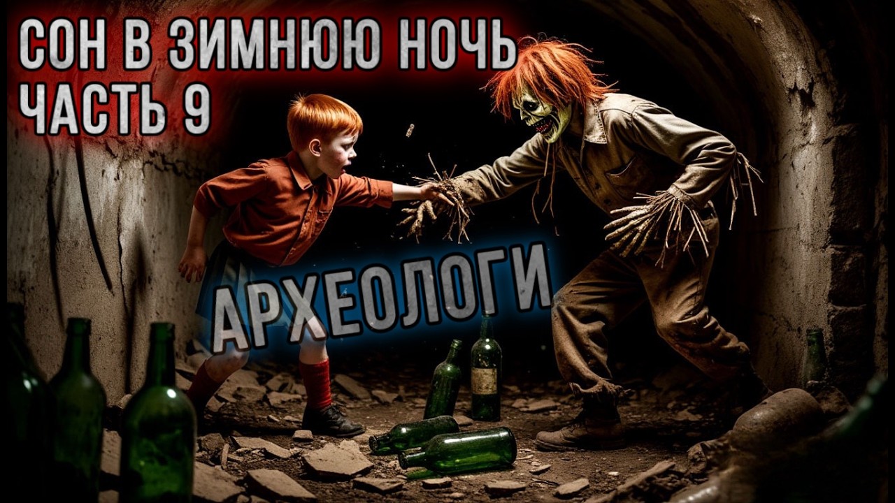 СОН В ЗИМНЮЮ НОЧЬ. 9 СЕРИЯ.АРХЕОЛОГИ. Мистика. Юмор. Истории на ночь