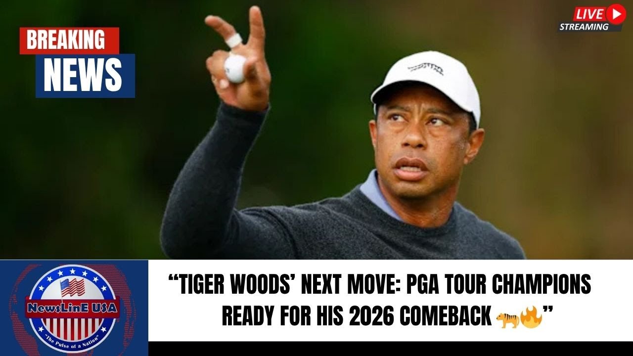 Следующий шаг Тайгера Вудса: чемпионы PGA Tour готовы к его возвращению в 2026 году 🐅🔥 🔴 СВЕЖИЕ Н...