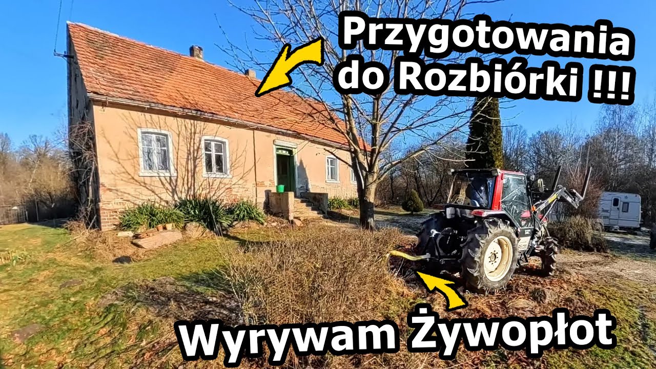 Opróżniam Dom przed Rozbiórką !!! - Wywożę RZECZY do Obory i Stodoły! *Mamy Stal Zbrojeniową #1133