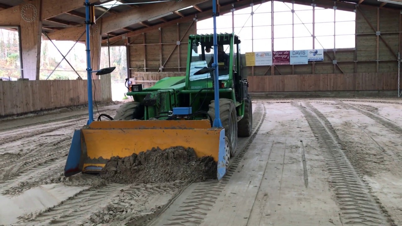 Nivellement  d'une carrière