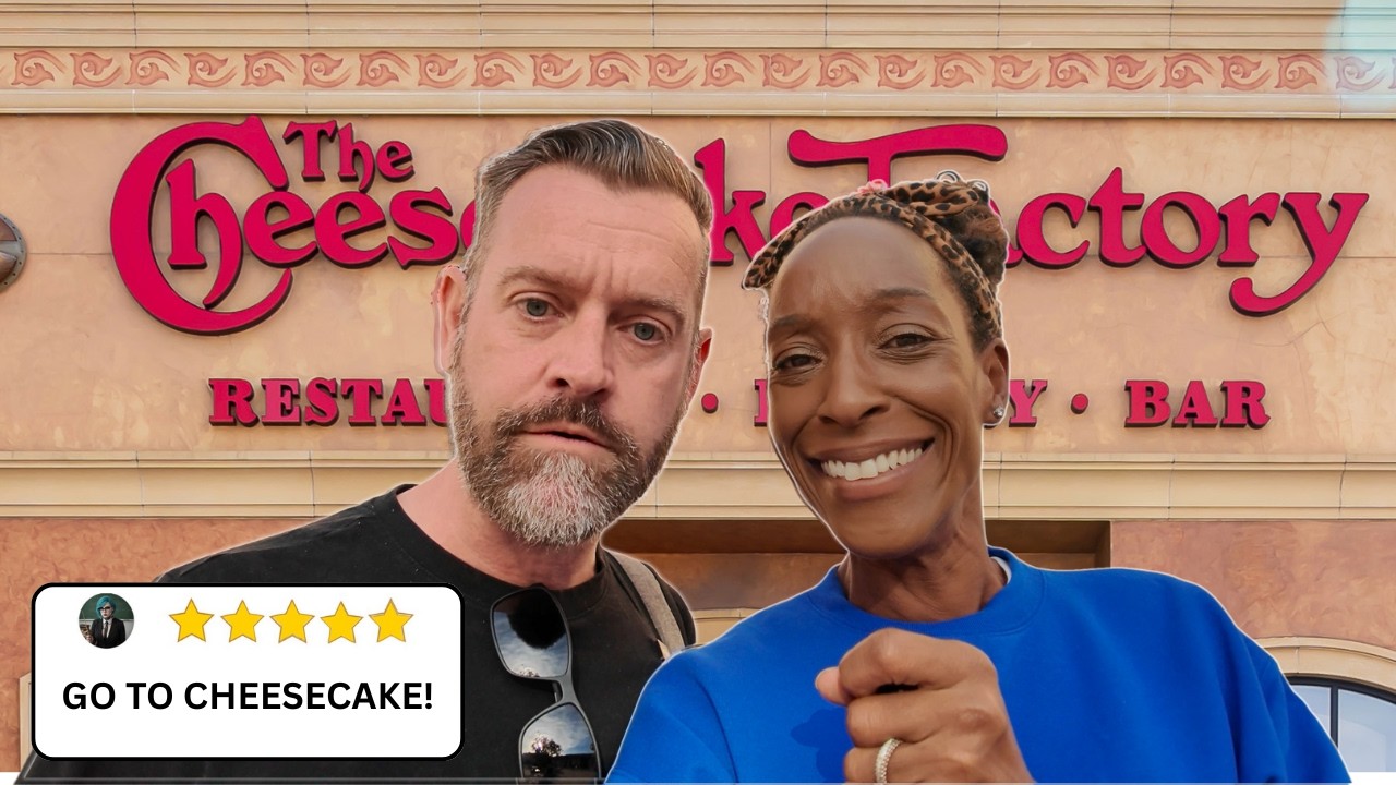 We Try Cheesecake Factory For The First Time