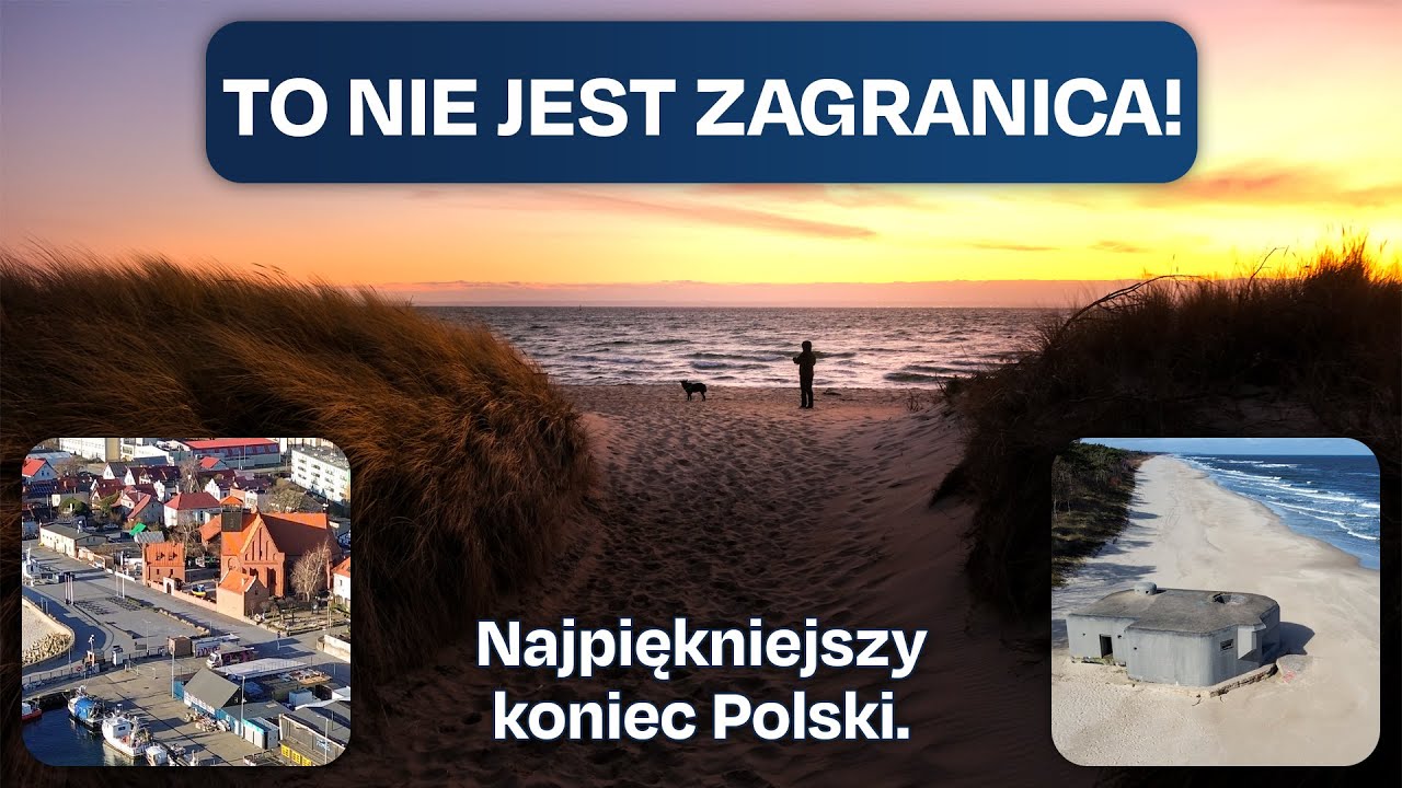 Hel zimą: Surowy koniec Polski, wraki okrętów i puste plaże