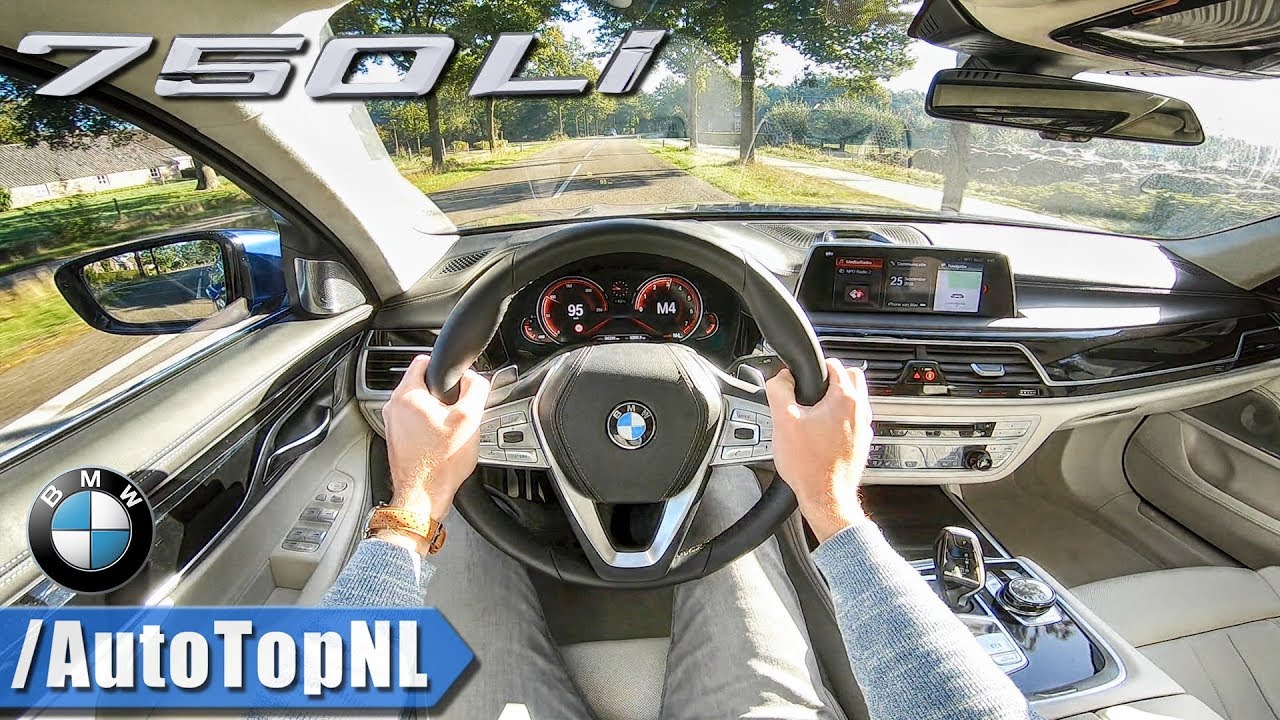 2019 BMW 7 Series 750Li 4.4 V8 BiTurbo M SPORT EXHAUST - POV Test Drive by AutoTopNL