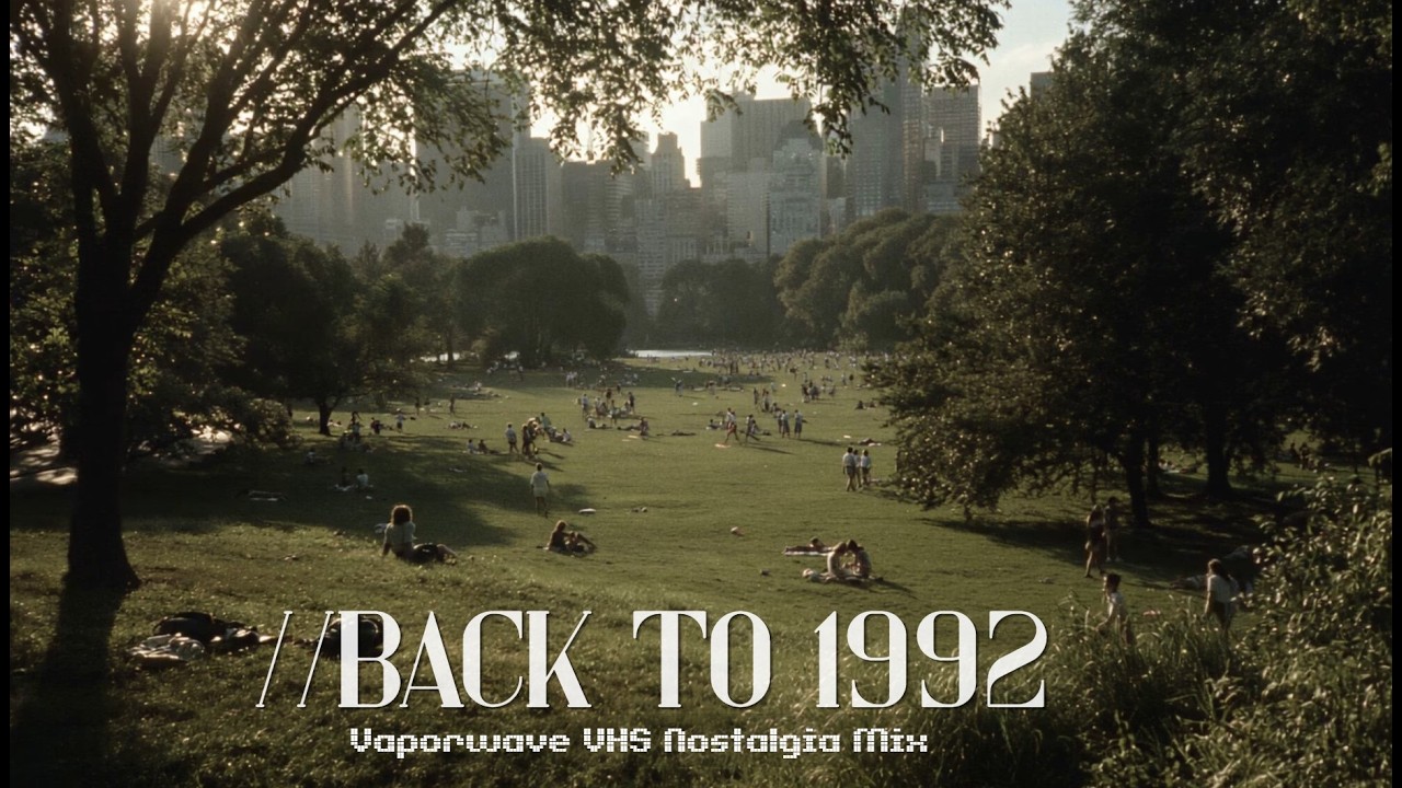 BACK TO 1992 // Vaporwave VHS Nostalgia Mix