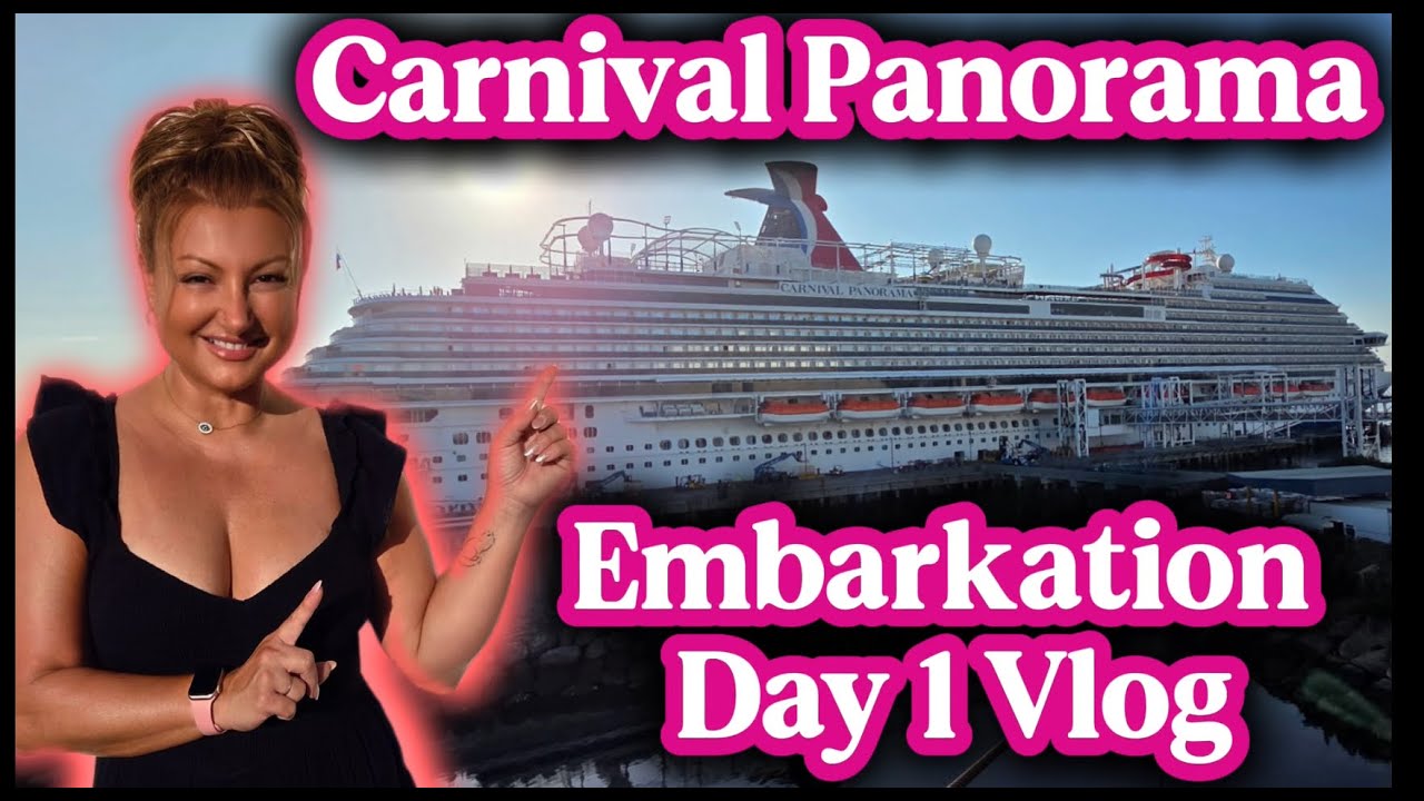 День 1 посадки на Carnival Panorama | От Queen Mary до Sailaway! 🚢