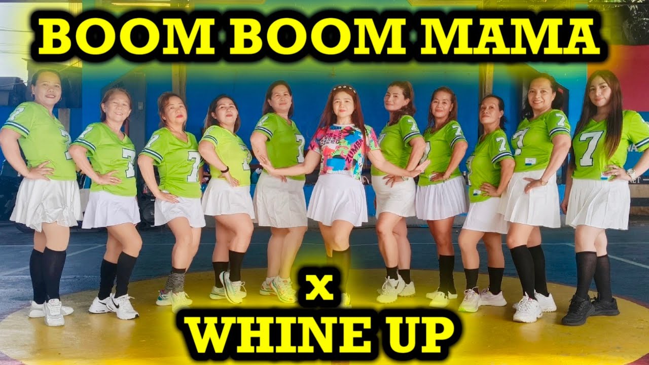 BOOM BOOM MAMA x WHINE UP  Dj Paul Regata Remix | Danceworkout | Dance with Marj ft. GMA Allstar