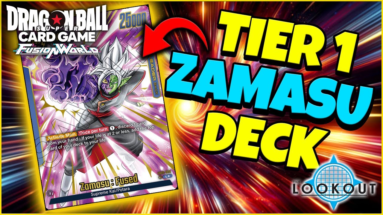 FUSION WORLD TIER 1 ZAMASU DECK! STAND UP TO TOPKU!