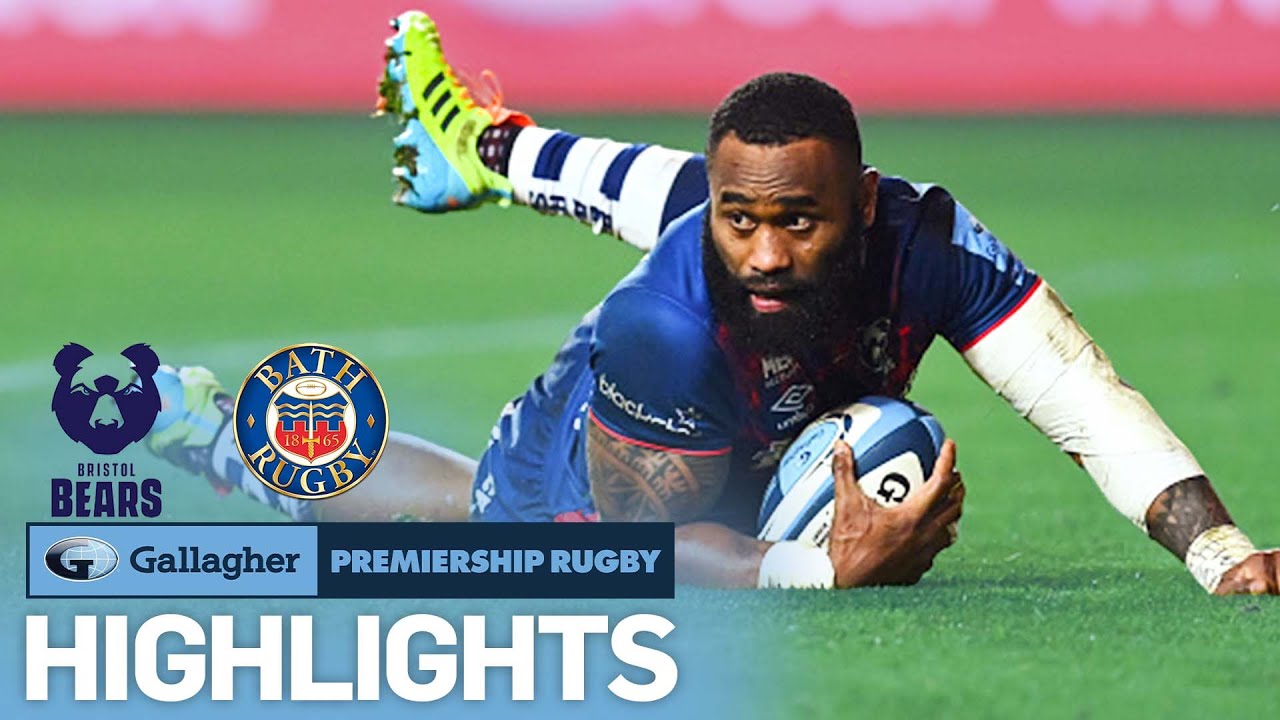 Bristol v Bath - HIGHLIGHTS | Sensational Rugby Sets Record In Derby | Gallagher Premiership 2020/21