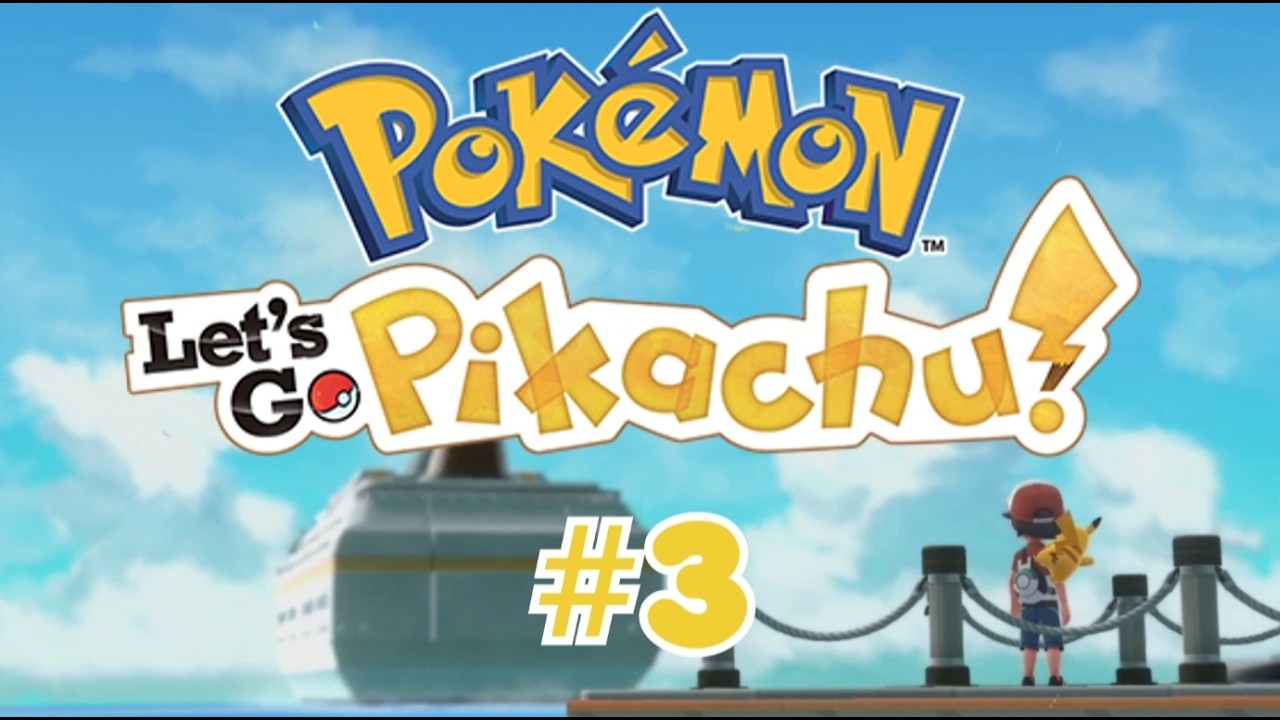Pokemon Let's Go Pikachu Shiny Badge Quest #3 