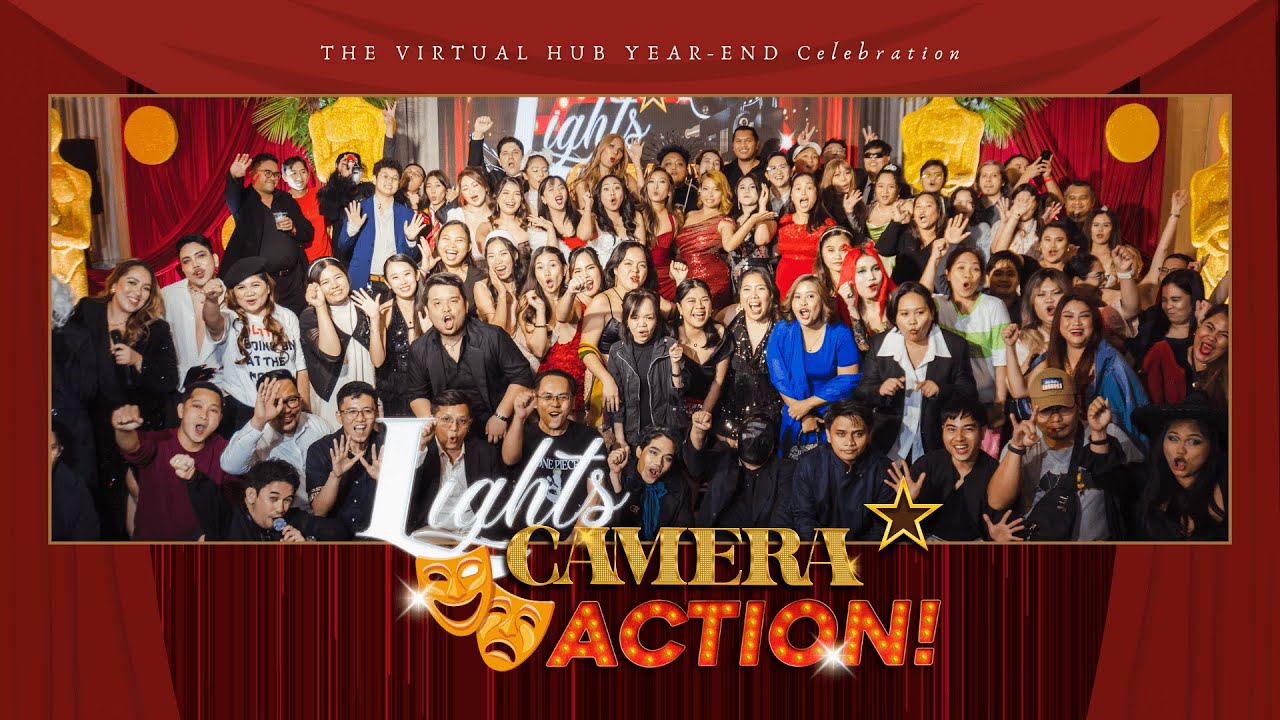 “Lights, Camera, Action!” – Step Into the Spotlight of 2026 | The Virtual Hub's Year-End Party 2025!