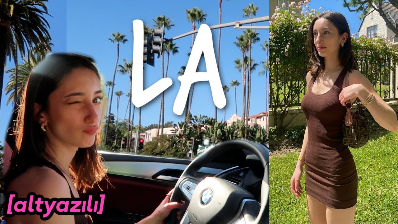 Los Angeles'taki hayatımdan bir hafta: eve dönüş *vlog*