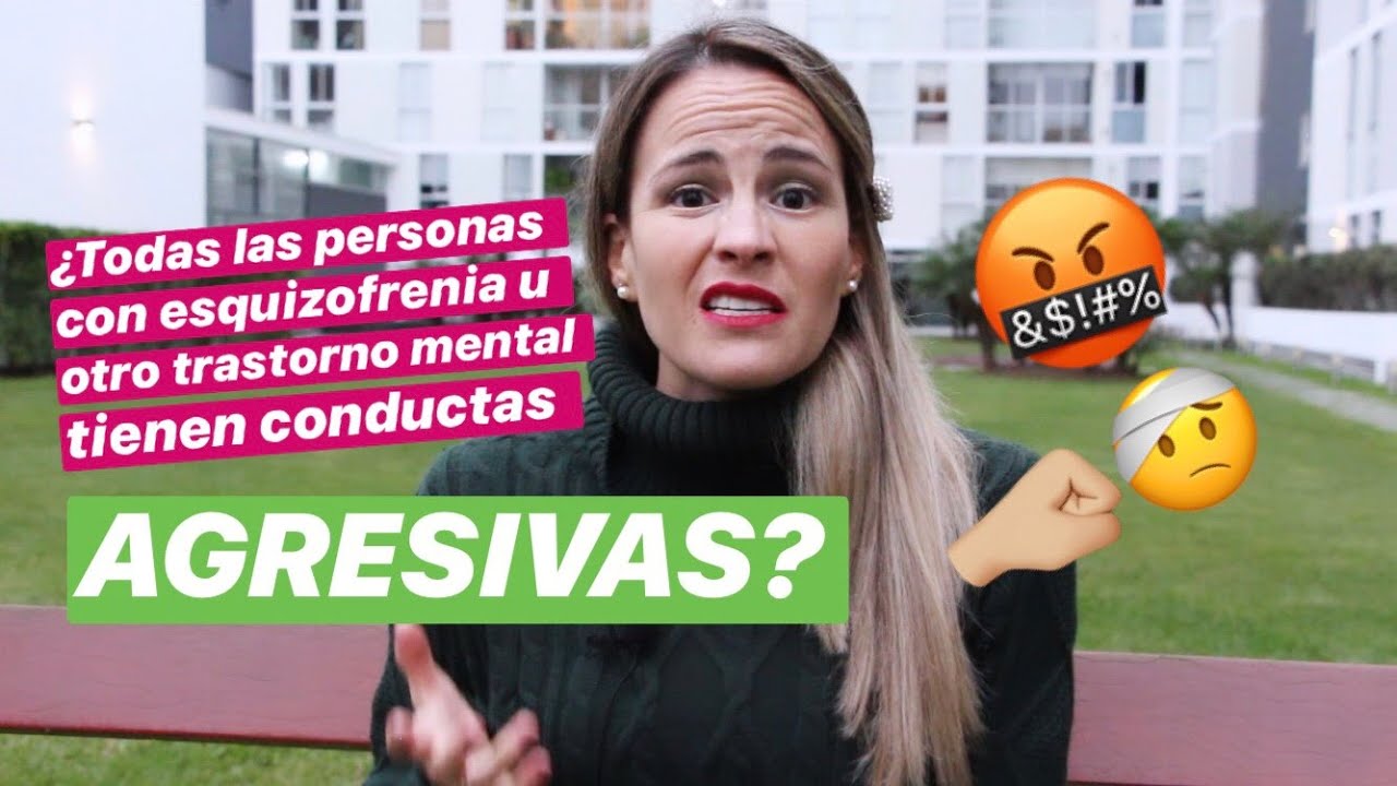❌ ¿Todas las personas con ESQUIZOFRENIA u otro TRASTORNO MENTAL tienen conductas AGRESIVAS? 🤔 🤨