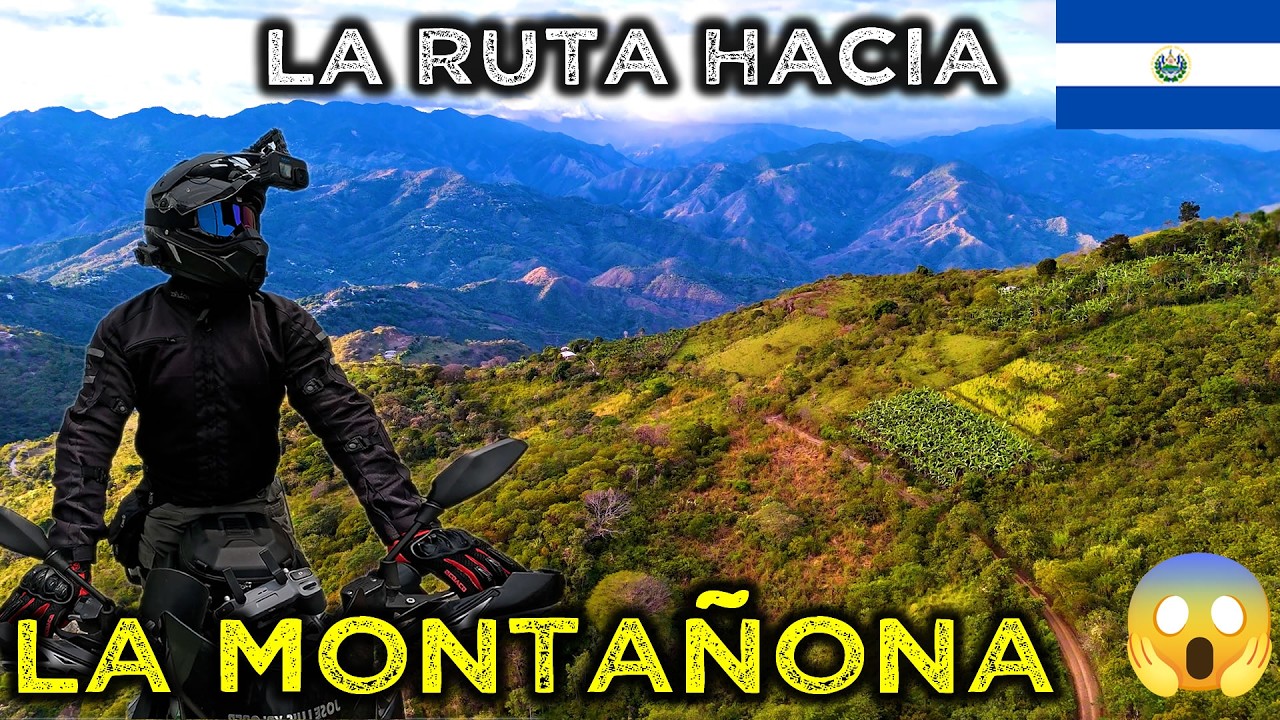 Así la DESCONOCIDA RUTA hacia LA MONTAÑONA de El Salvador, de los bosques más grandes del país (E81)