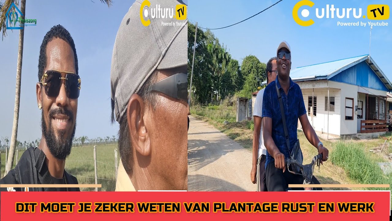 Suriname: Kom kijken, dit moet je weten van plantage Rust en Werk, het was heel gezellig