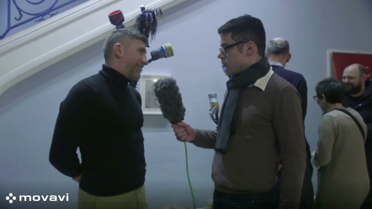 Artistic exhibition of artist Vincius Les at Romanian Cultural Institute in London