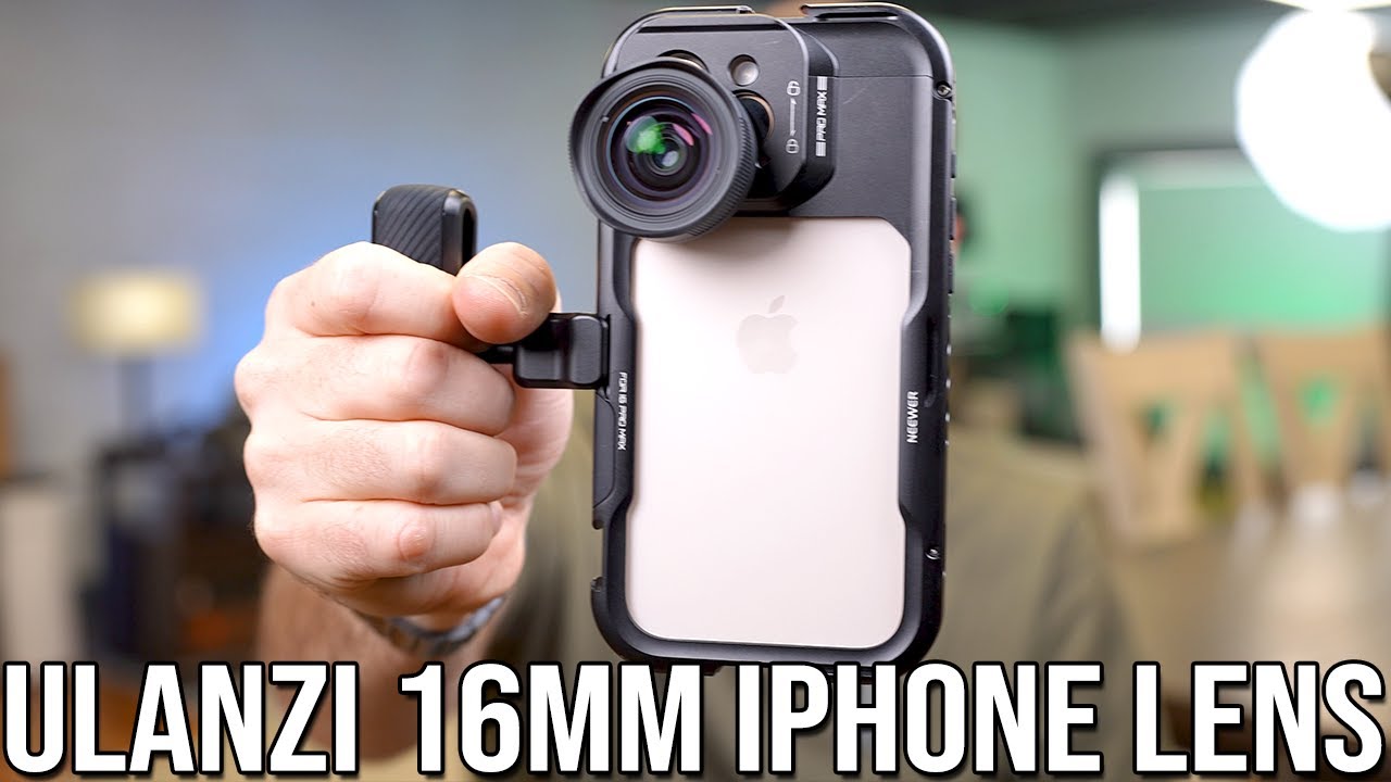 ULANZI Ultra Wide Angle 16mm iPhone 16 Pro Max Lens
