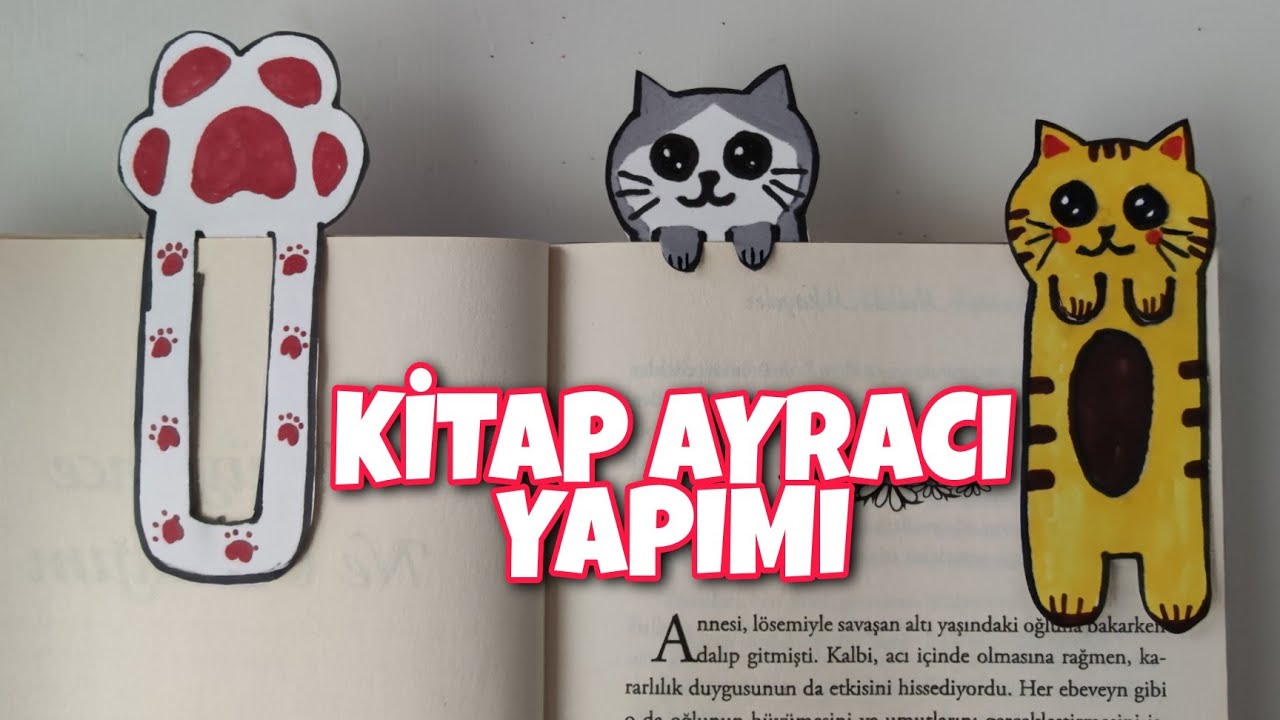 Minnoş Kitap Ayracı Yapımı