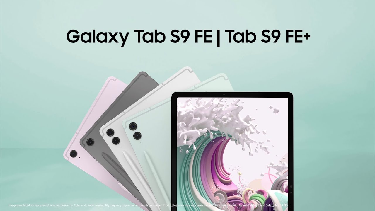 Unfurl your creativity with Galaxy Tab S9 FE | Tab S9 FE+ | Samsung