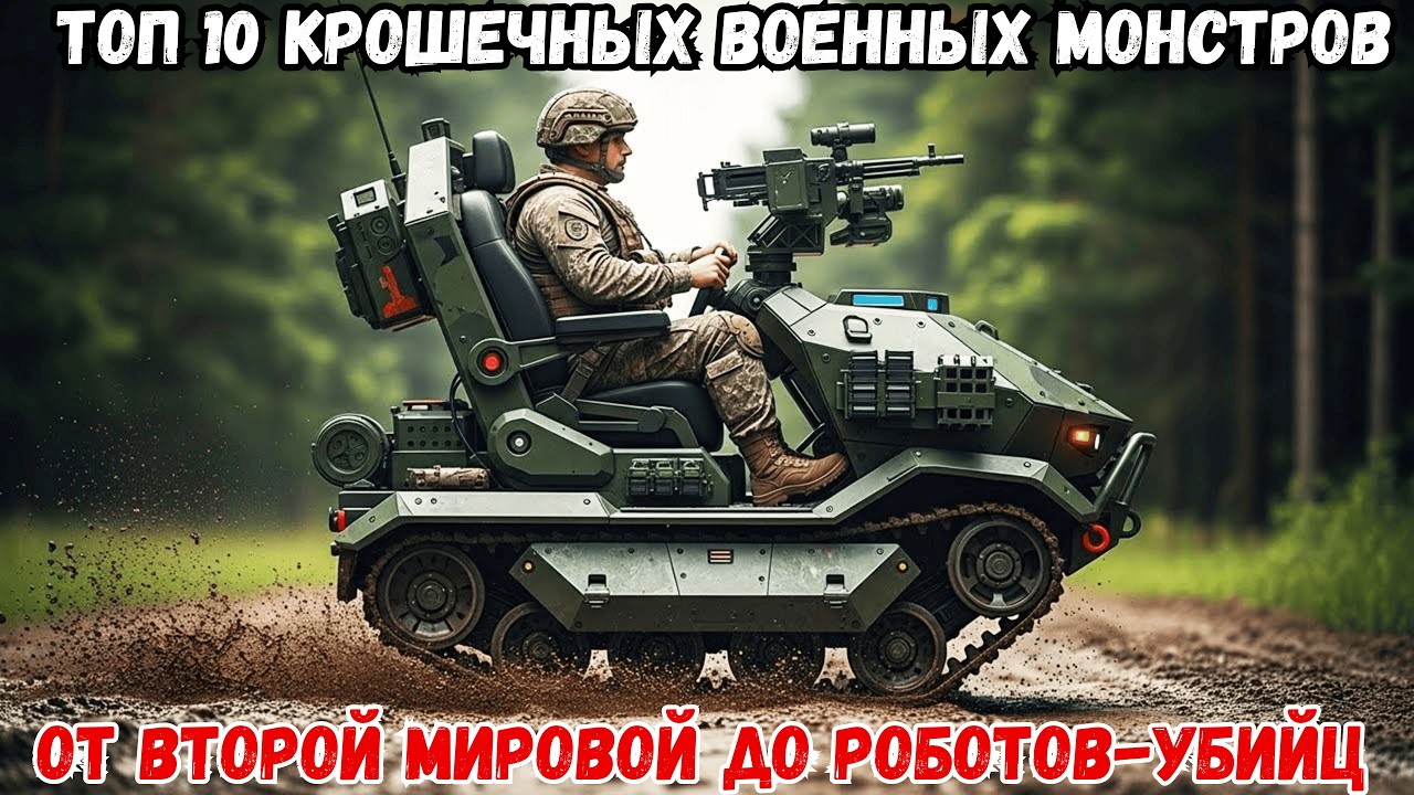 10 самых маленьких военных внедорожников, в реальность которых сложно поверить!
