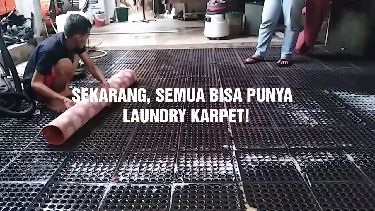 (Tutorial) Cuci Karpet Tanpa Spinner/Mesin Pengering Karpet