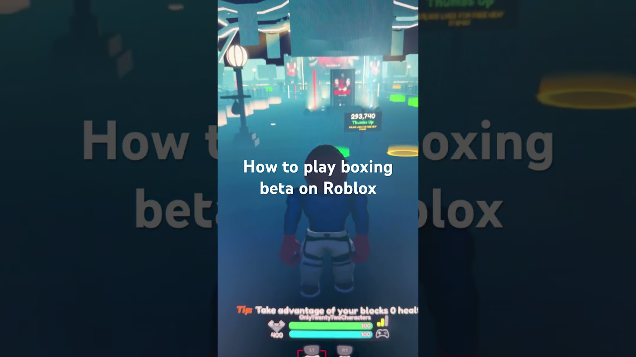 How to play boxing beta on Roblox