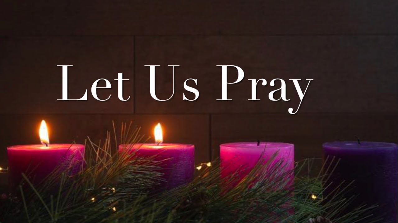 Let Us Pray: O Lord, it is through You that We find Peace