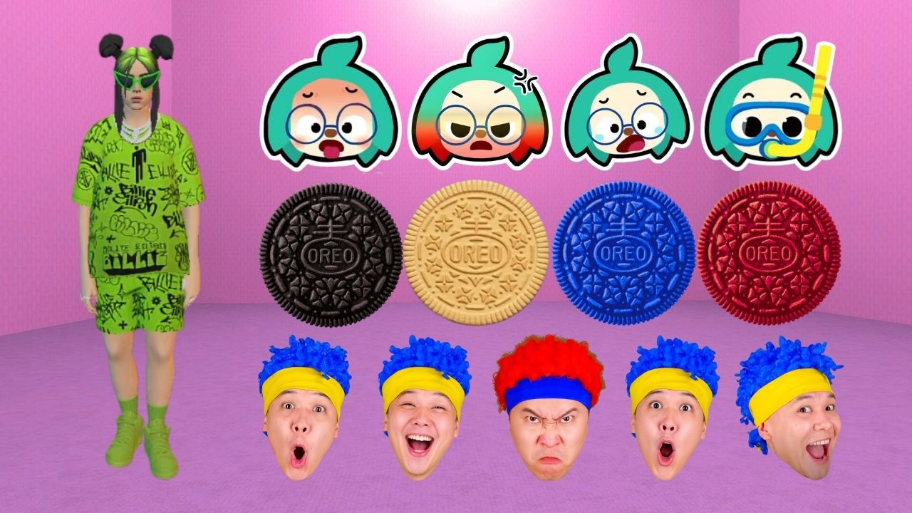 Погоня за семействами OREO, HOGI и D BILLIONS | Gmod Nextbots