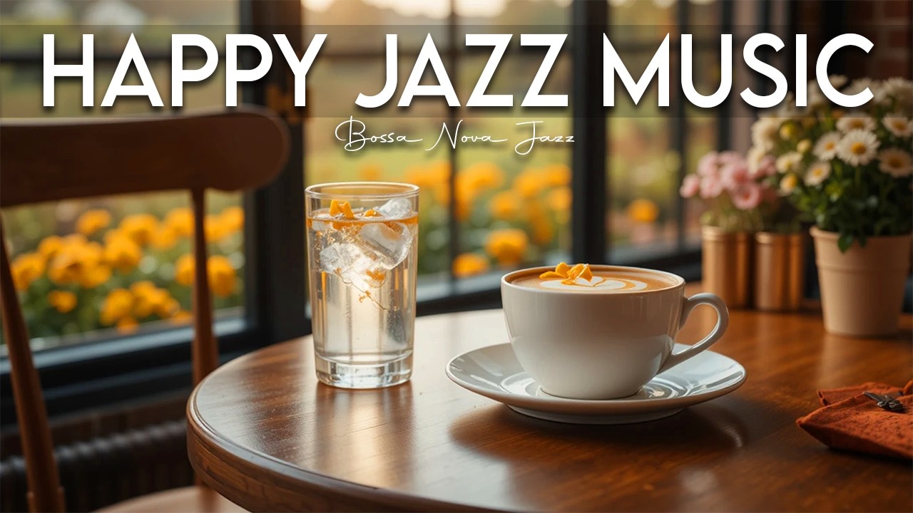 Happy Jazz Music ☕ Relaxing Cafe Music for Studying, Working & Positive Vibes