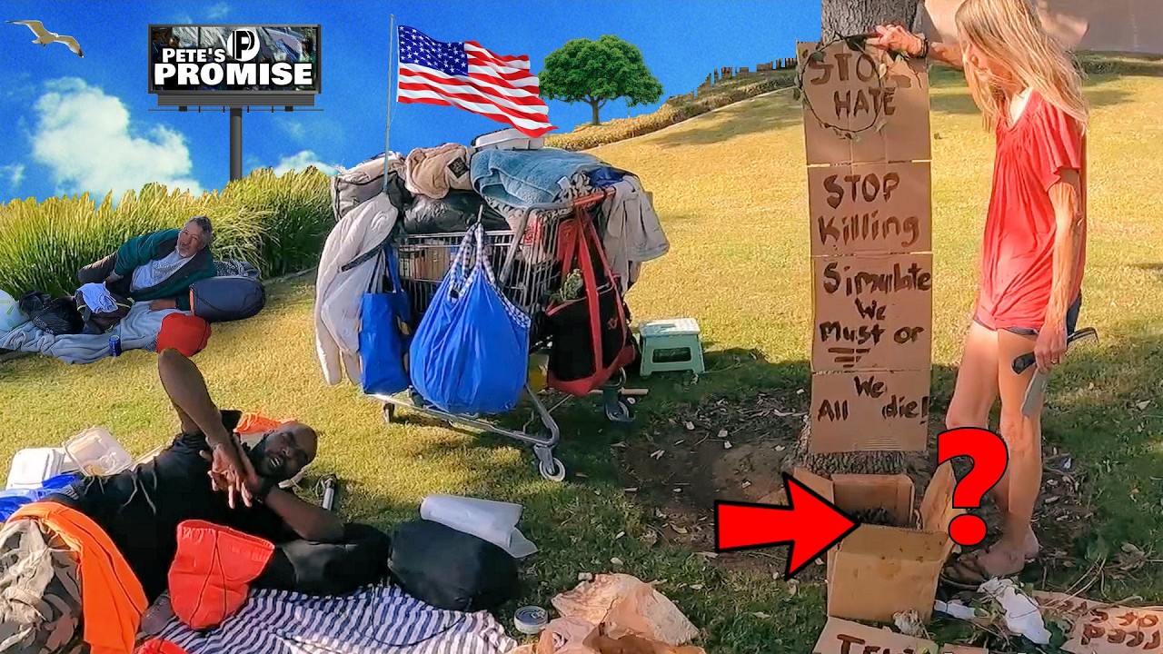 Bezdomna kobieta znalazła coś PRZERAŻAJĄCEGO w pudełku&hellip; / Ostrzeżenie: Przerażające