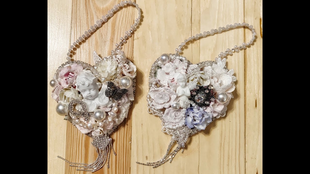 Learn to make these Beautiful Angel Hearts - DIY