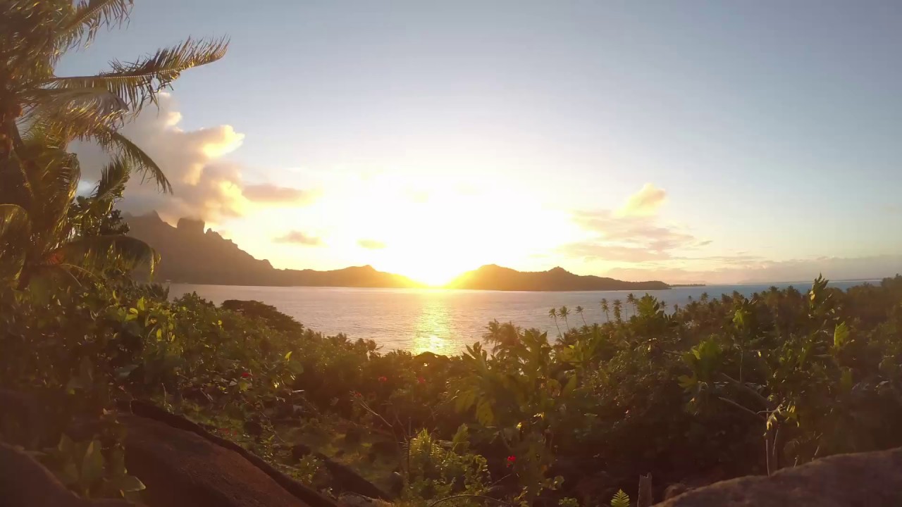 Mount Otemanu Sunrise, Bora Bora