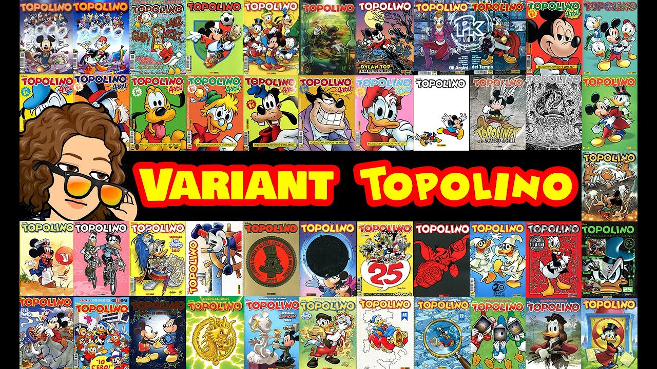 Tutte le 40 Variant cover di Topolino! (dal 2000 al 2021)