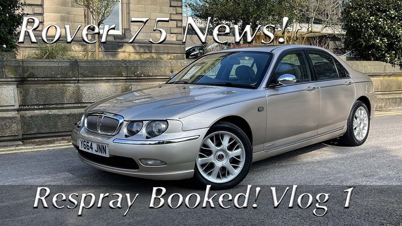 Exciting Rover 75 News! - New Parts, Rust Proofing + Respray! - 75 Vlog 1