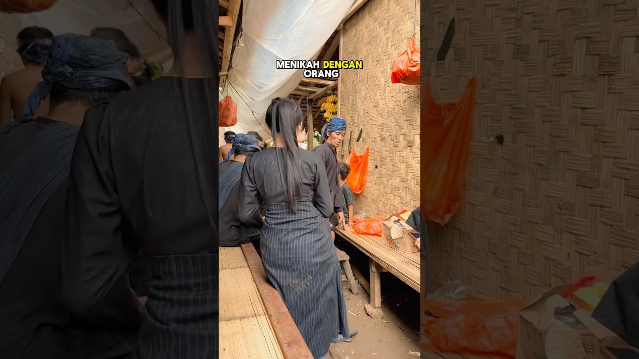 Jarangnya wanita baduy mau menikah dengan orang luar