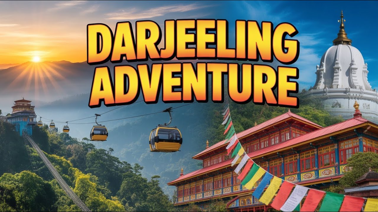 Darjeeling Day 1: Tiger Hill Sunrise, Ghum Monastery & Ropeway Adventure!