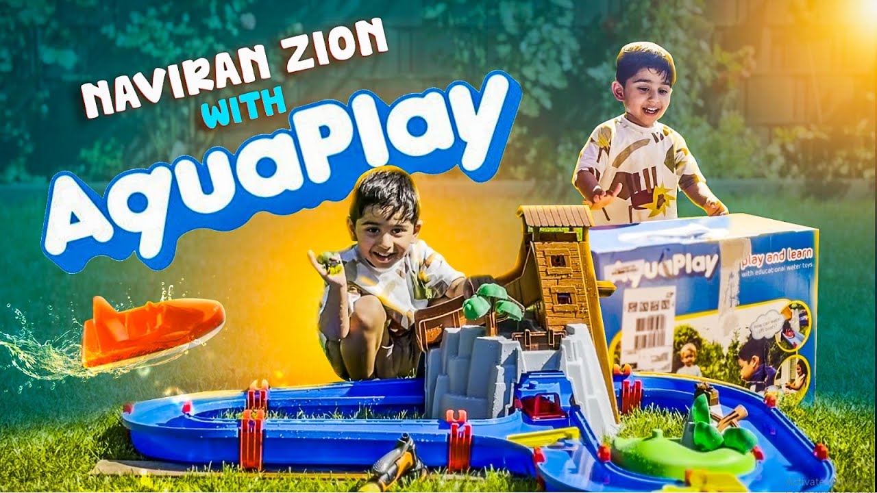 Naviran's First AquaPlay Adventure! | Unboxing & Playtime Fun
