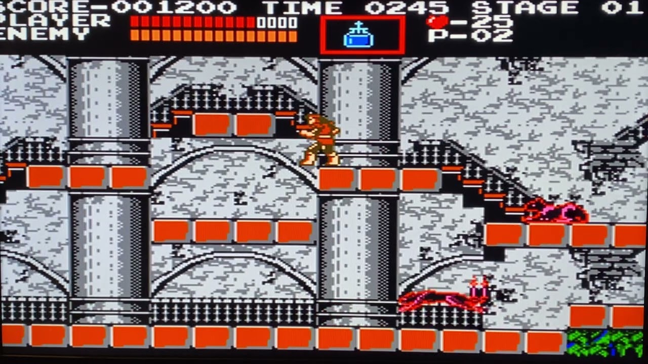 Castlevania Extreme Hack Bat Stage completed