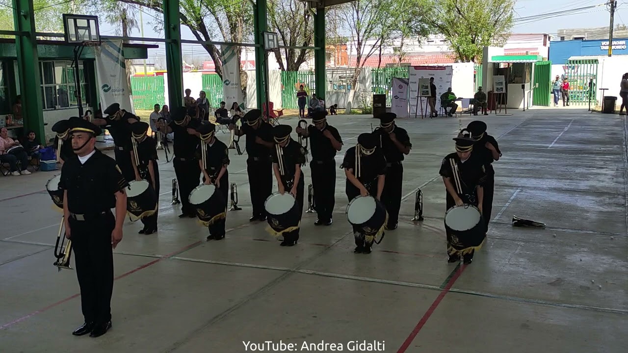 Banda de Guerra Águilas Centenarias Orden Cerrado CECADEM 2025