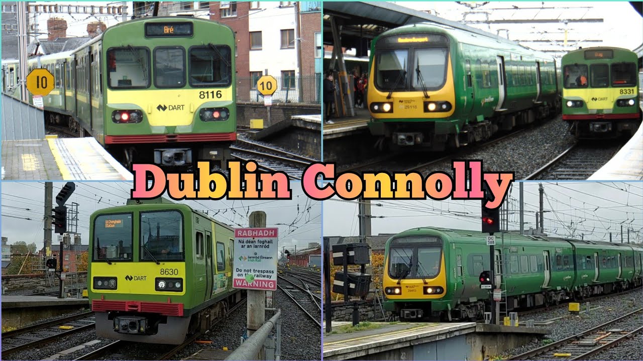 Trains at: Dublin Connolly - 28th October 2024