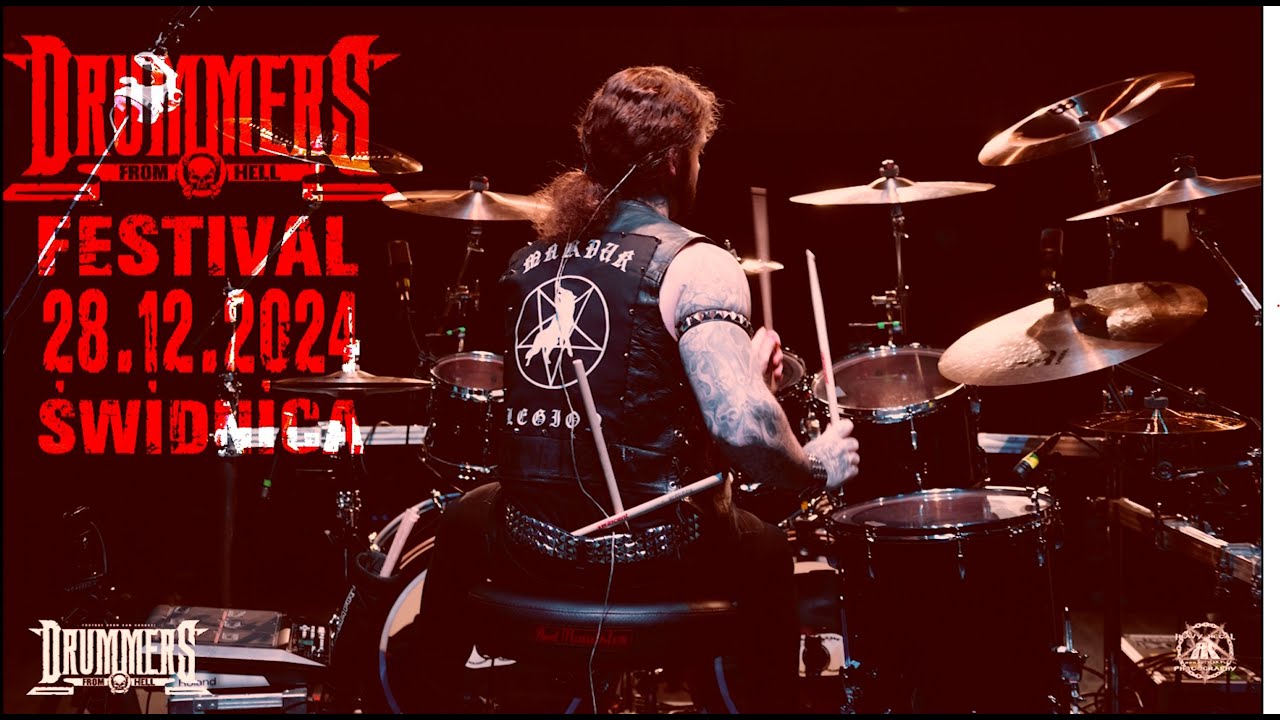 DRUMMERS FROM HELL Fest 2024-Red Tree of Blood.Simon BLOODHAMMER Schilling Live in Poland (Drum Cam)