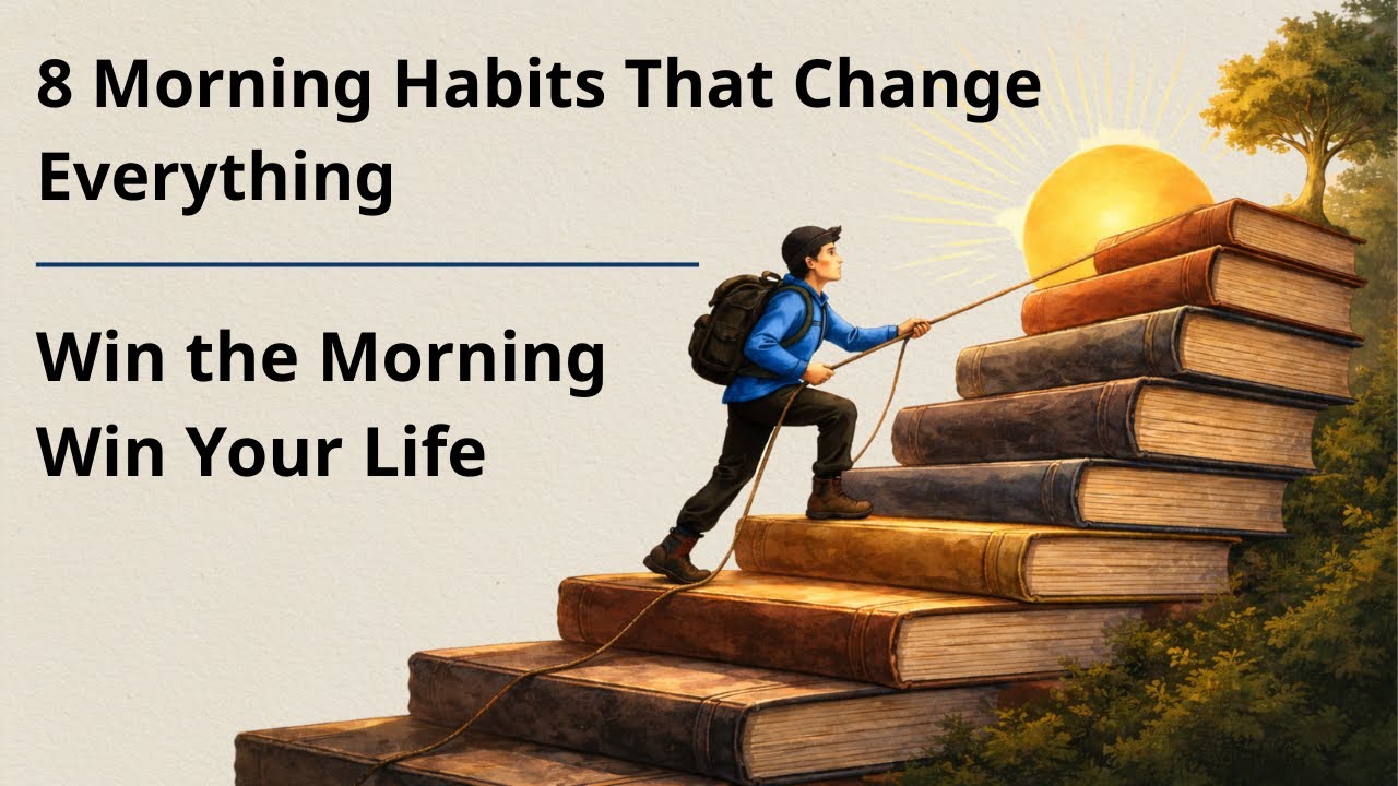 8 Miracle Morning Habits That Change Your Life | English Through Story Level B1 | Graded Reader 🎧📚