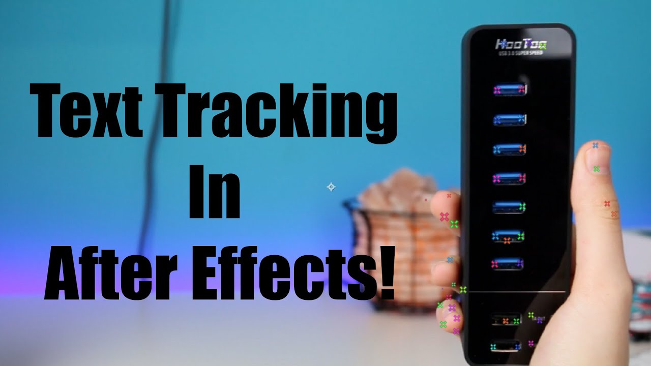 BTS #1: Text Tracking In After Effects!