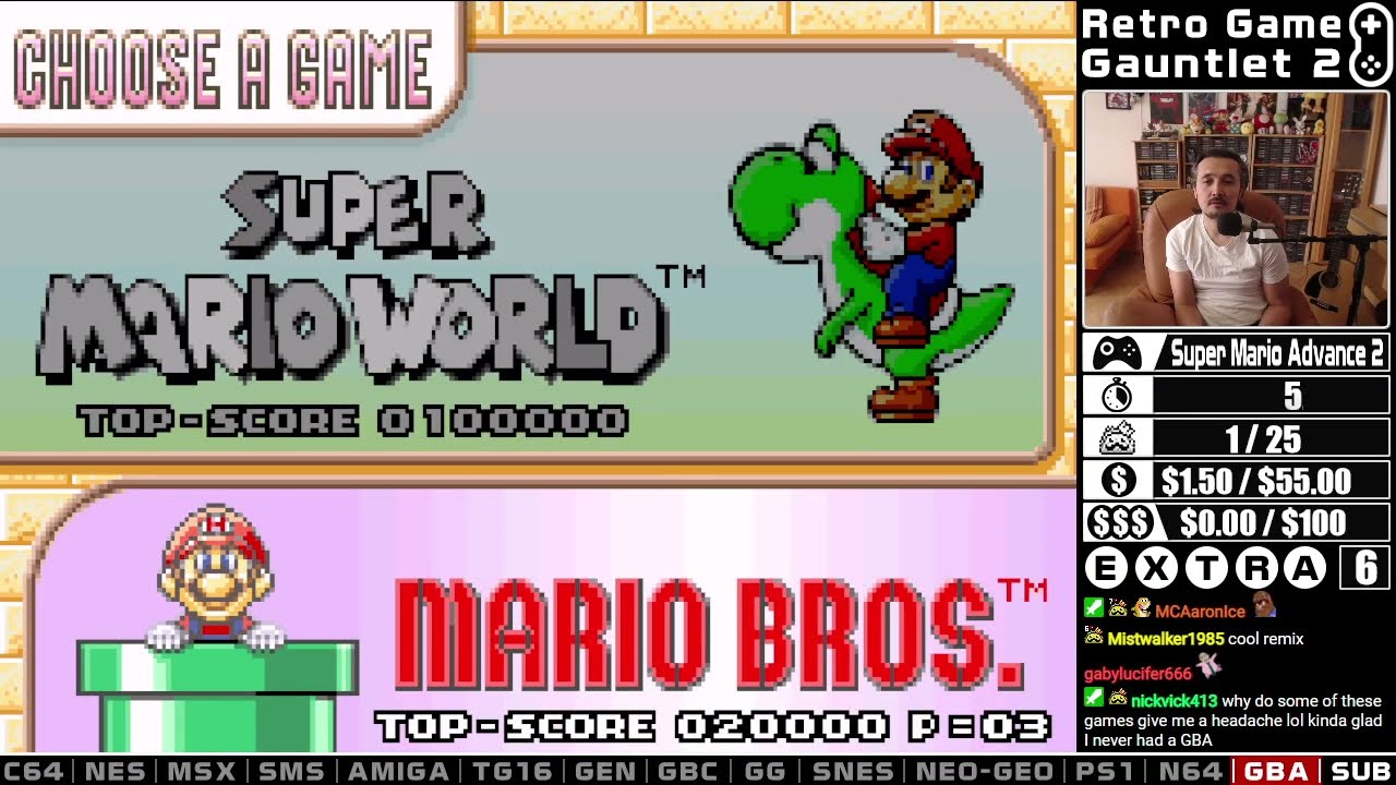 RGG S02E1141 — Super Mario World: Super Mario Advance 2 (GBA)