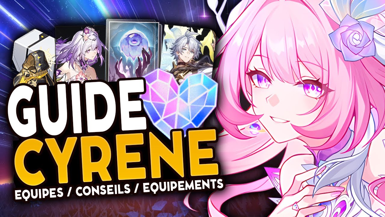SUPPORT ULTIME D'AMPHOREUS ! | Guide CYRENE : Teams, Reliques & C&ocirc;nes | Honkai Star Rail