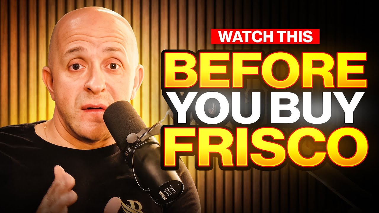 Перед покупкой новостройки в городе Фриско, штат Техас, посмотрите это видео.
