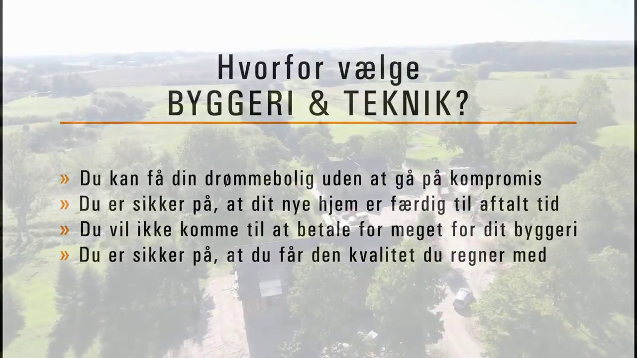 Byggeri & Teknik - F&aring; boligdr&oslash;mmen gjort til virkelighed