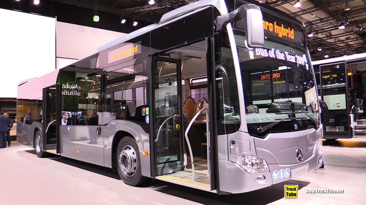 2019 Mercedes Citaro Hybrid Bus - Exterior and Interior Walkaround - 2018 IAA Hannover