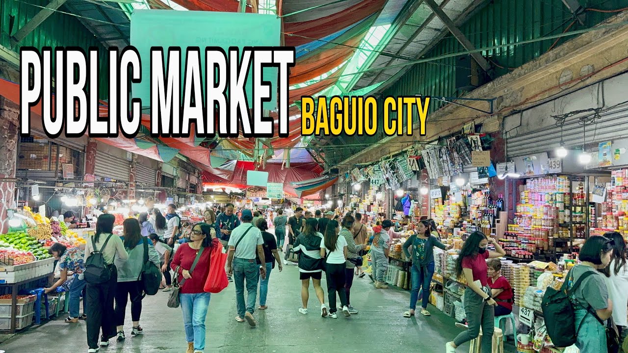 Baguio City Public Market Waking Tour 2024 | Baguio City, Philippines